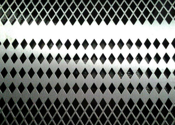 Food Grade 304 Stainless Steel Perforated Metal Sheet AISI Standard