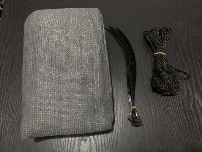 ব্যালকনি Hdpe শেড নেট 0.9x5m UV পাল ফিনিশিং 6